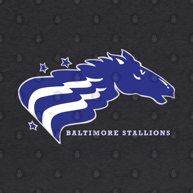 Classic Baltimore Stallions Football by LocalZonly